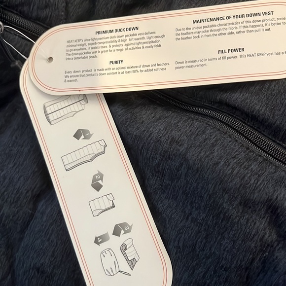 Ultralight Packable Down Vest by HEATKEEP - Picture 6 of 6